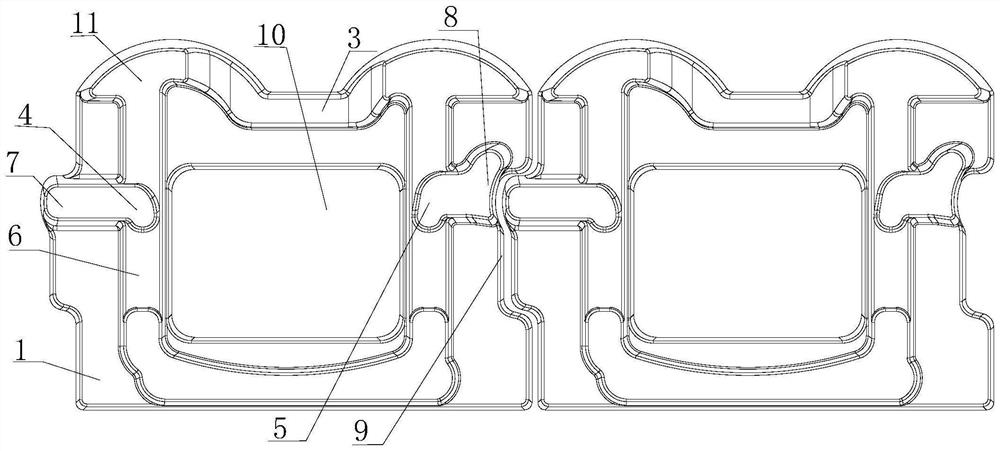 Integrated connected ecological frame