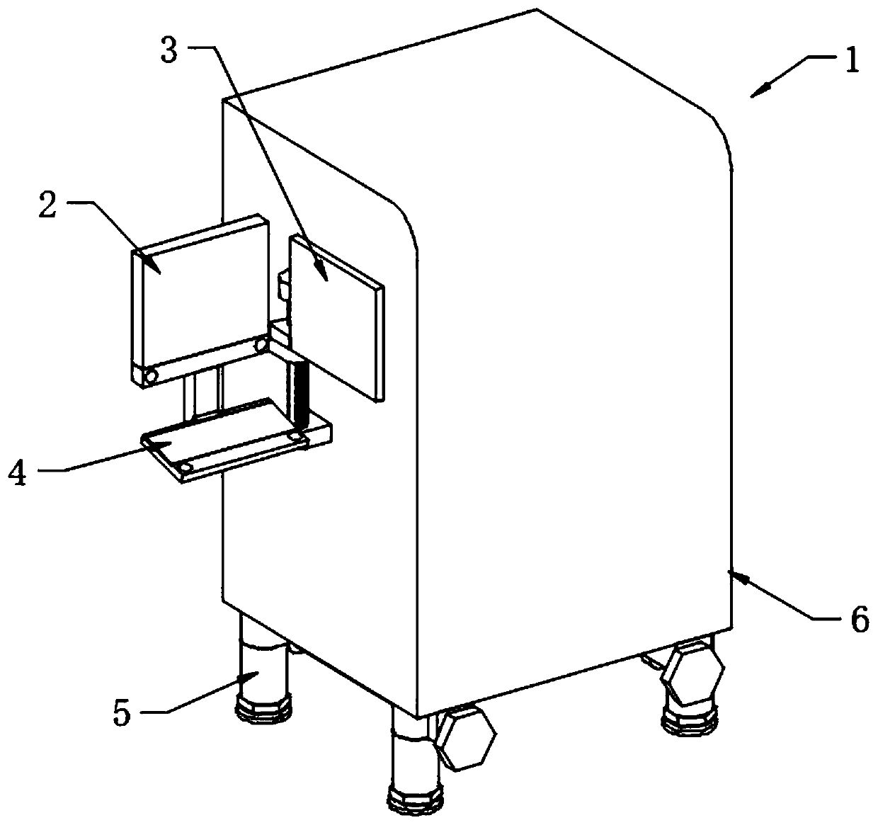 Coating mechanism for computer circuit board processing