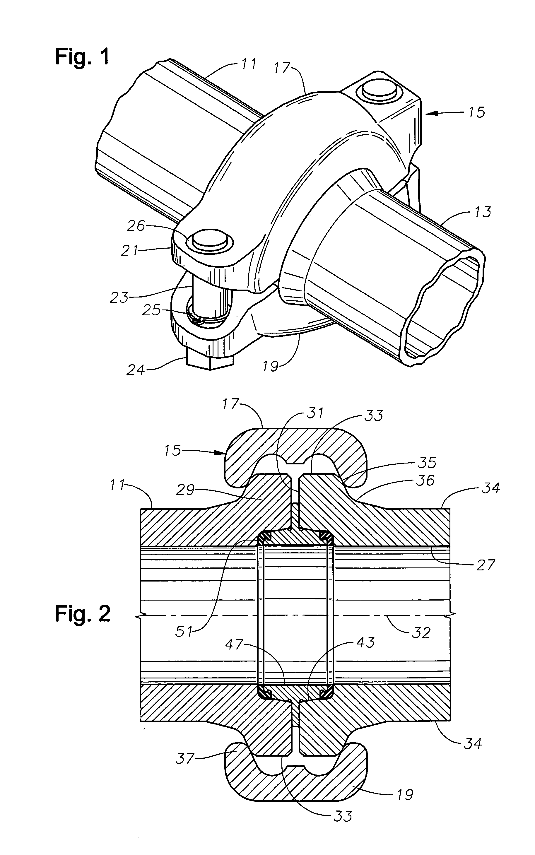 Flowline clamp connector