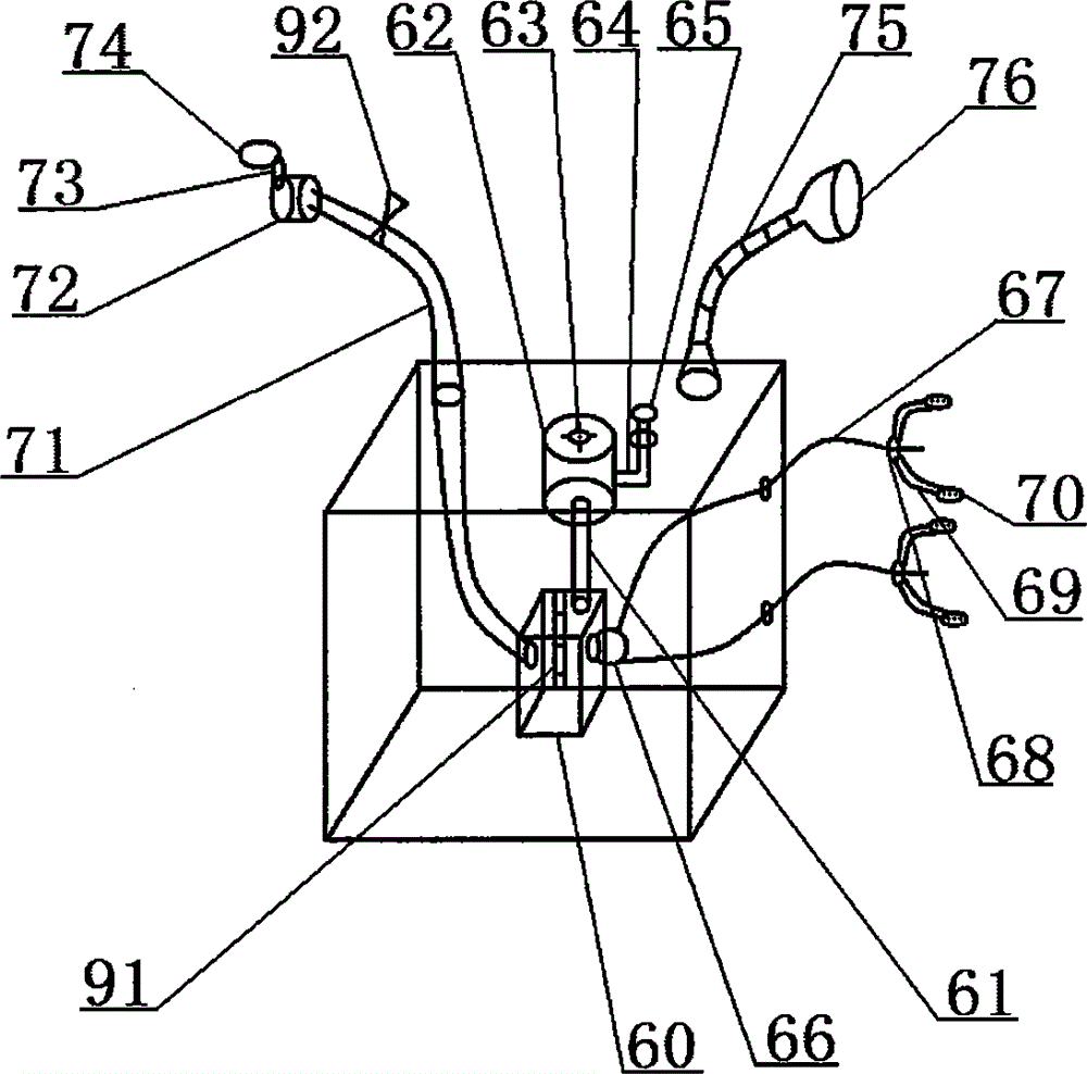 Movable anesthesia cart