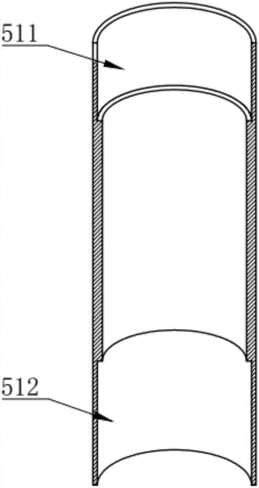 Quantitative milk powder taking device