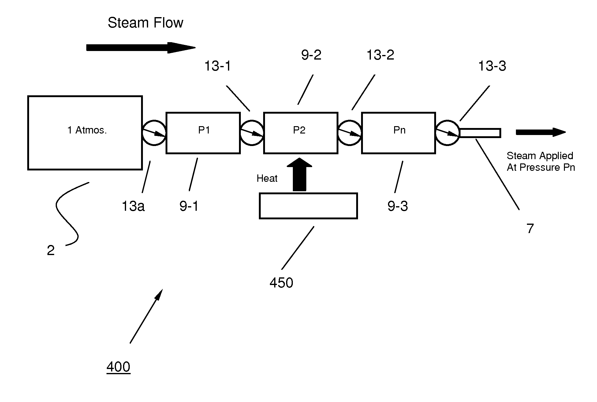 Pressurized point-of-use superheated steam generation apparatus and method