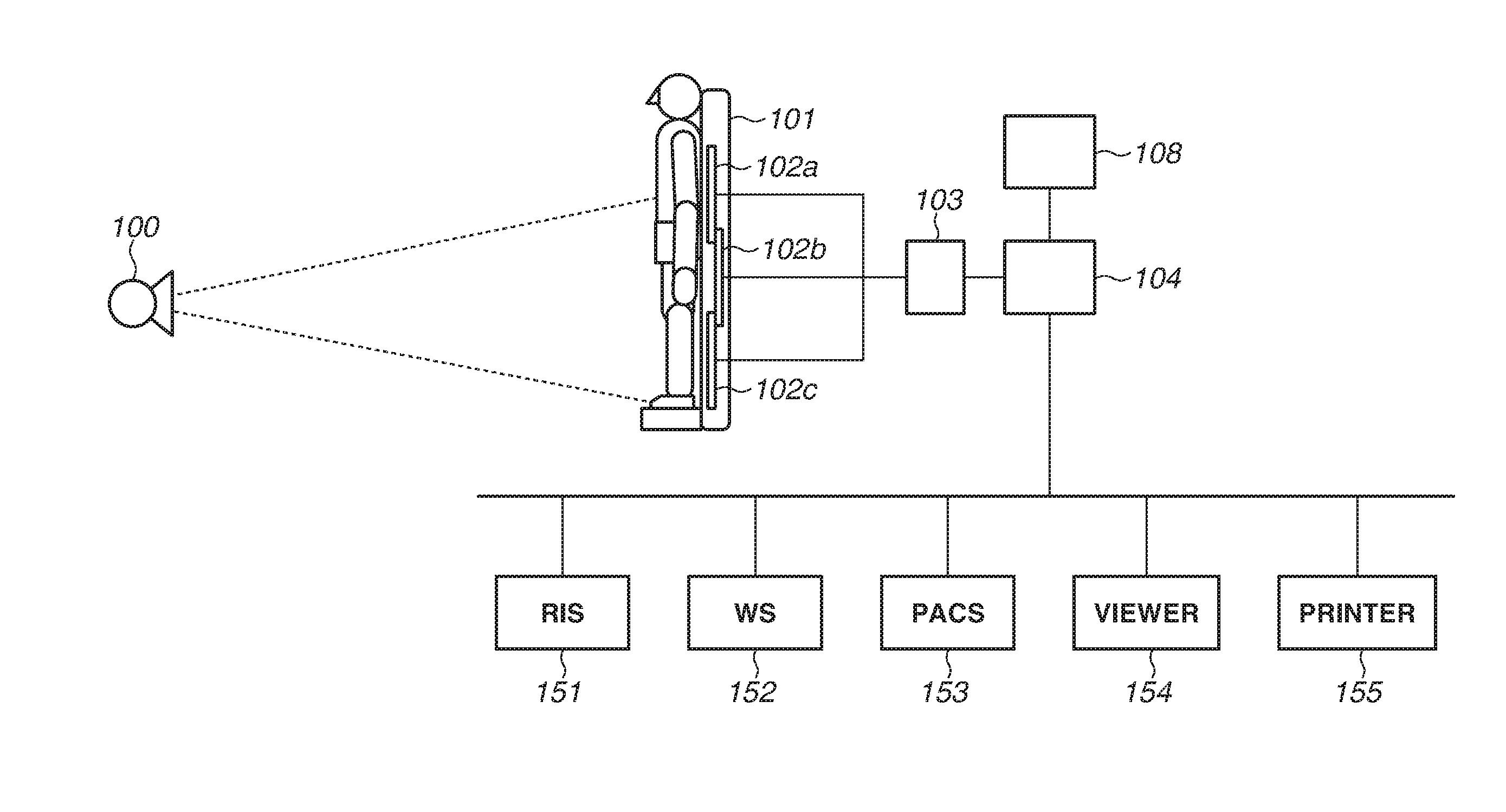 Radiographing apparatus, control apparatus, stitch imaging system, control method