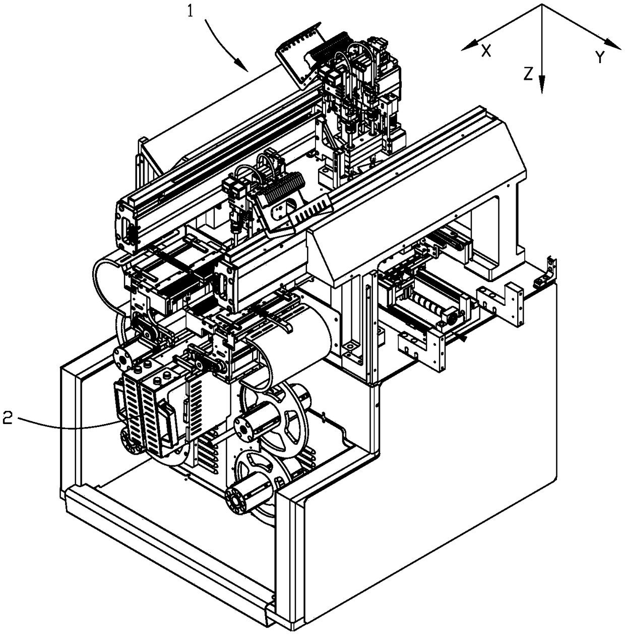 Telescopic loading feeder