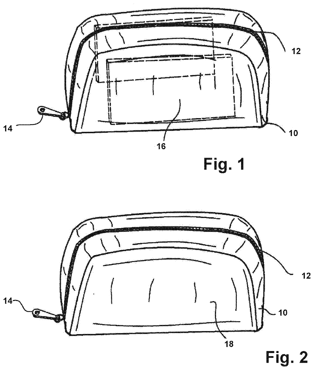 System for storage of compressible wrinkle resistant garments in reduced volume