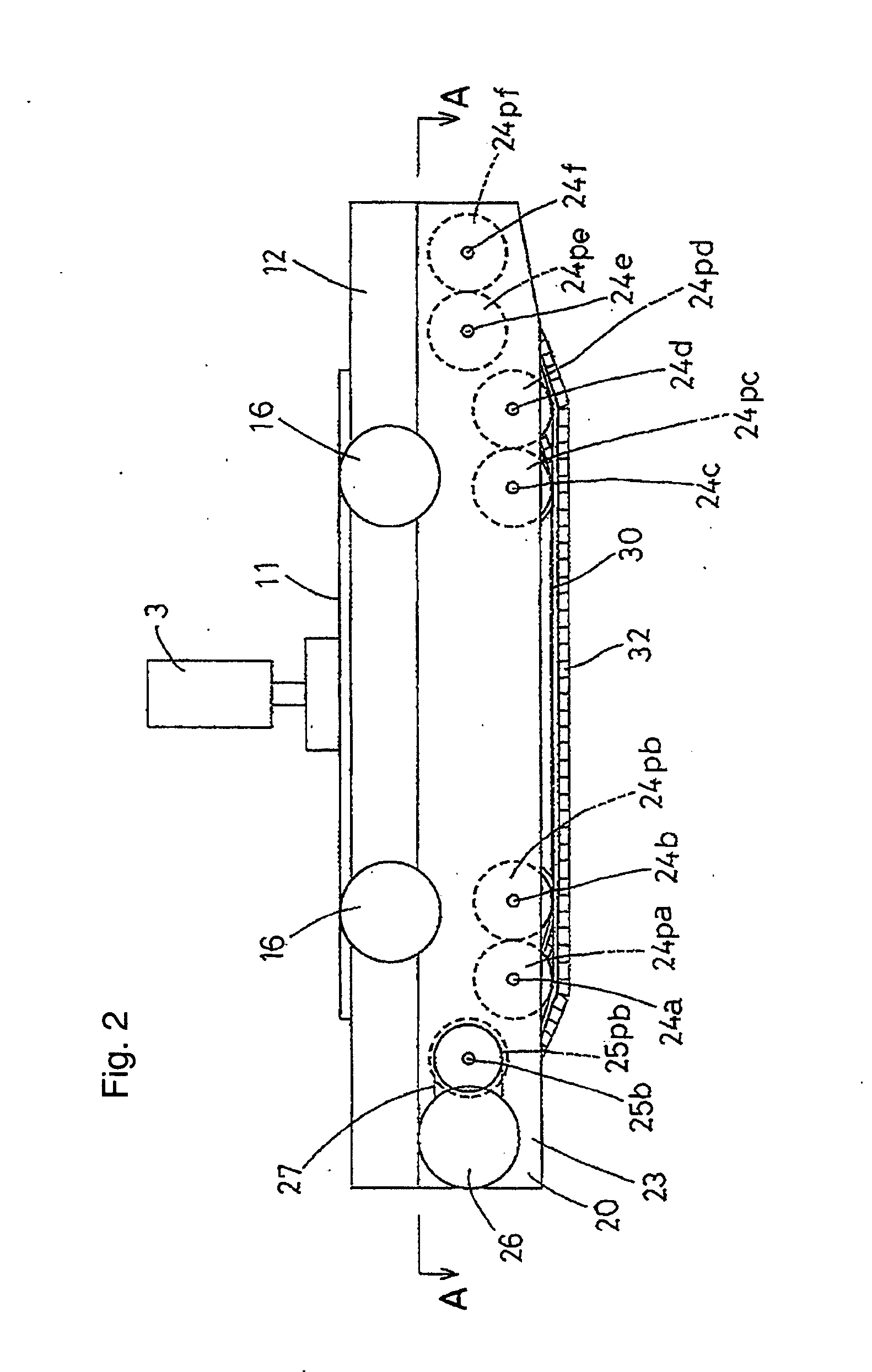 Apparatus and method of adhering belt-shaped tire member