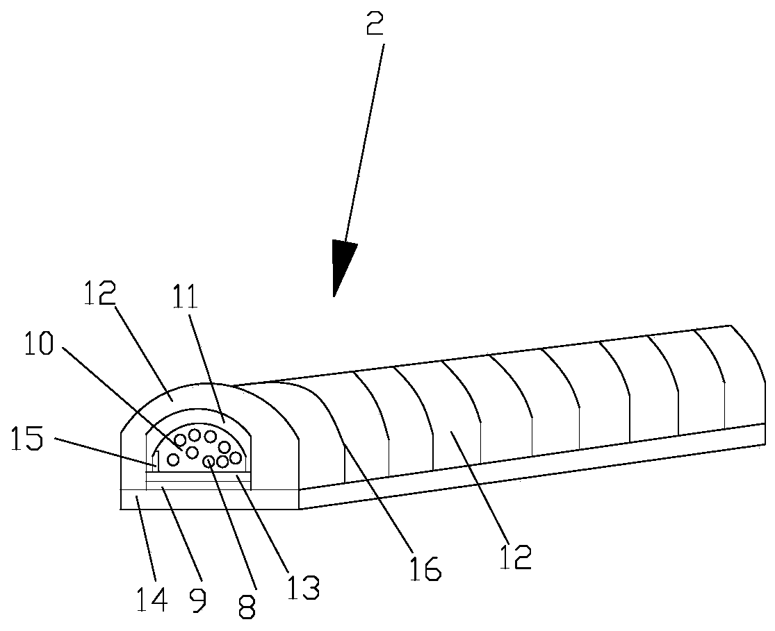 Thermal expansion fluid composite non-special-shaped cavity driven type robot soft hand