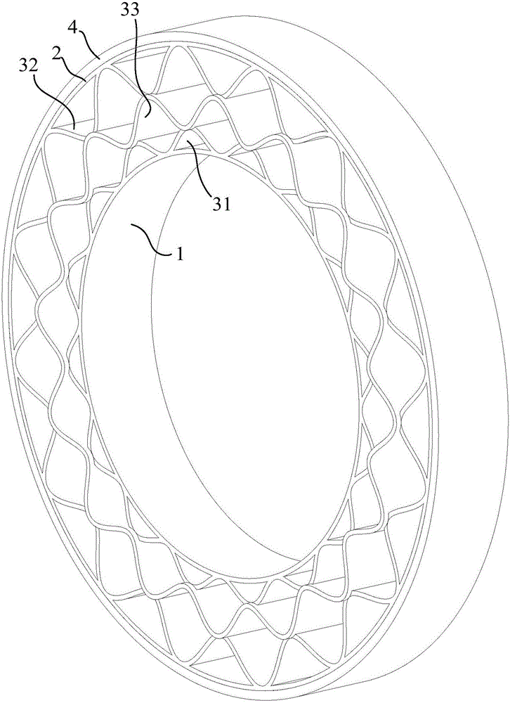 Non-pneumatic tyre