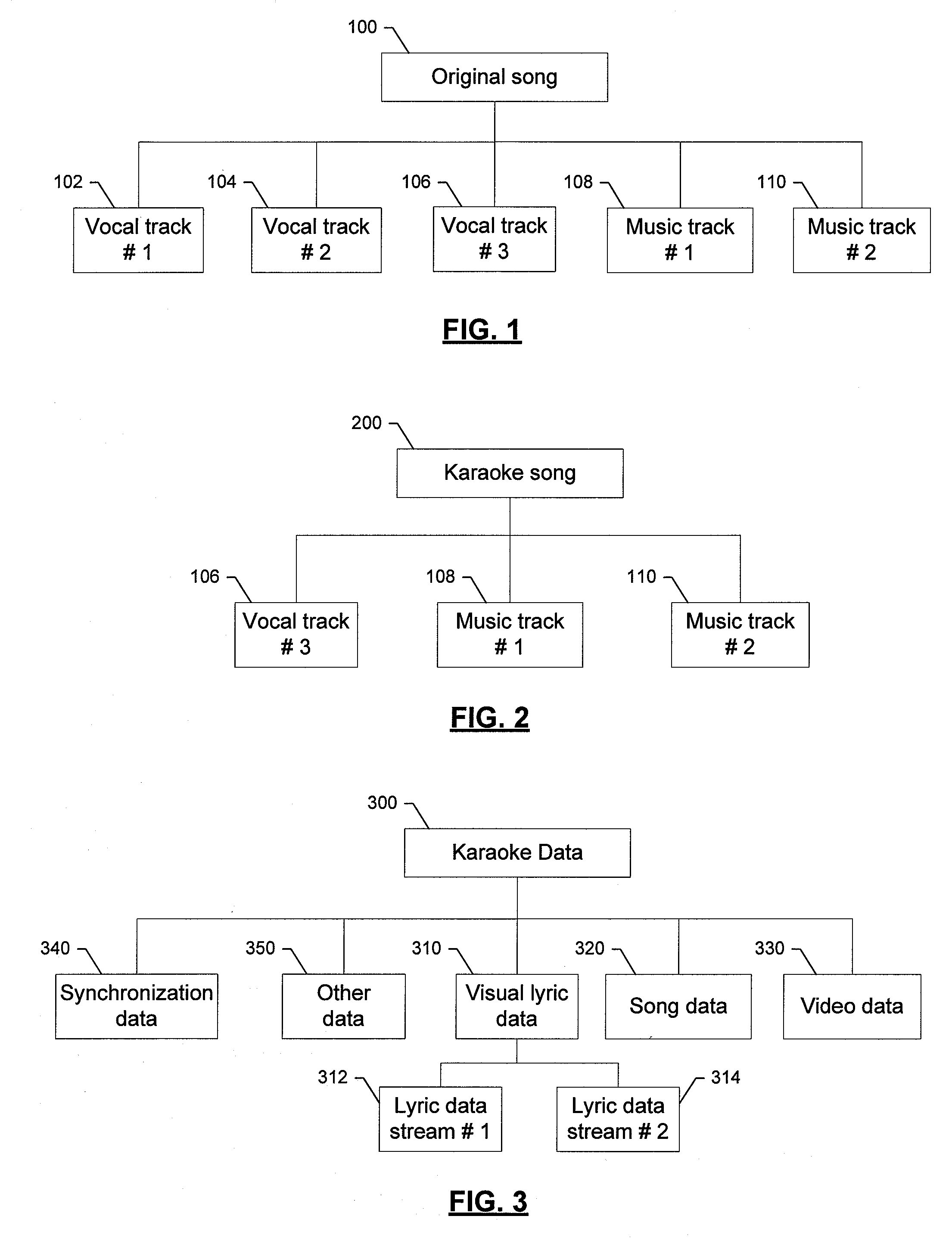 System, method, device, and computer program product providing for a multiple-lyric karaoke system