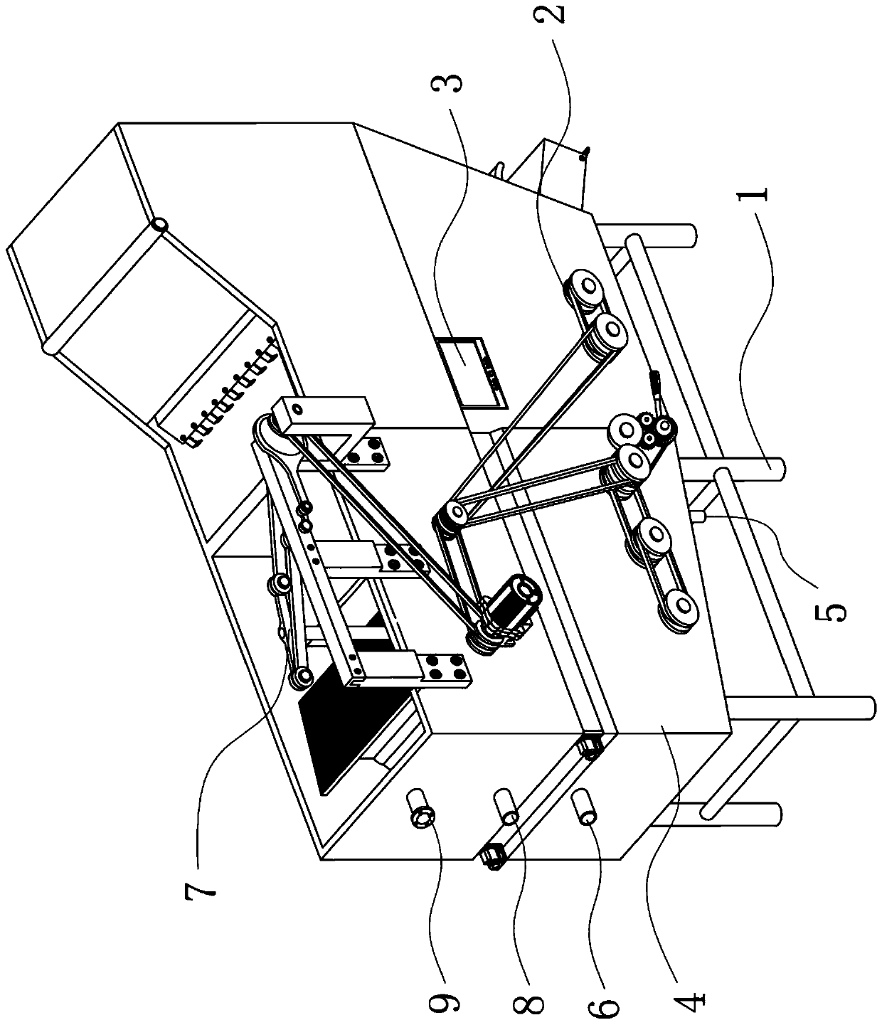 Rubber recycling device