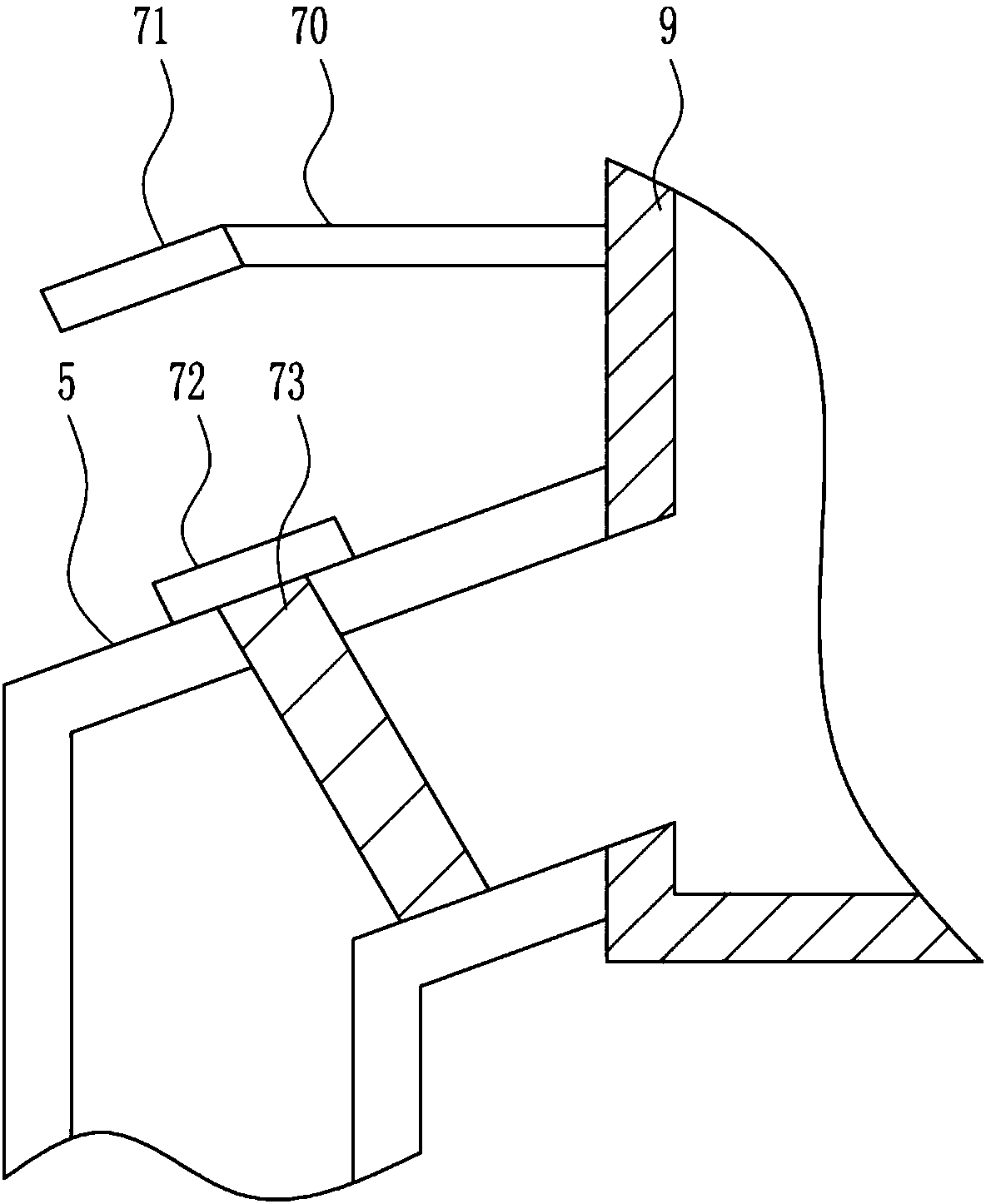 Integrated treatment equipment for domestic sewage