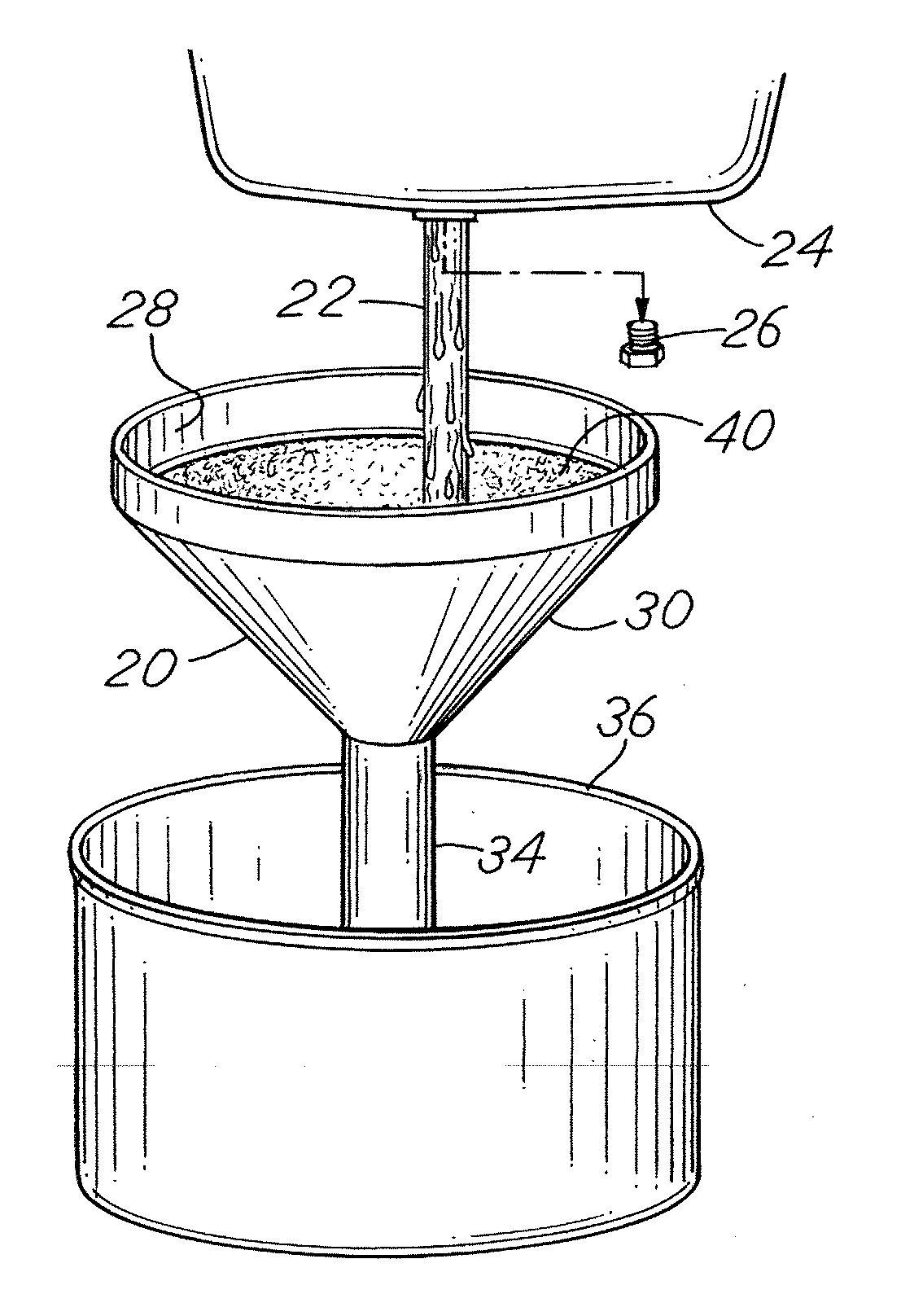 Anti-splatter pad for drain pan