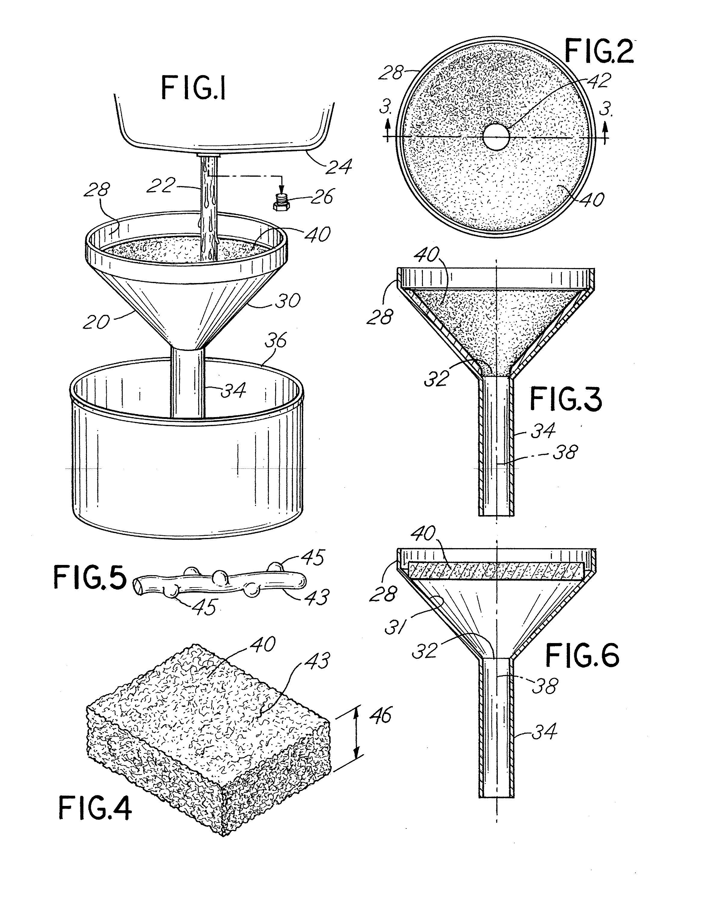 Anti-splatter pad for drain pan