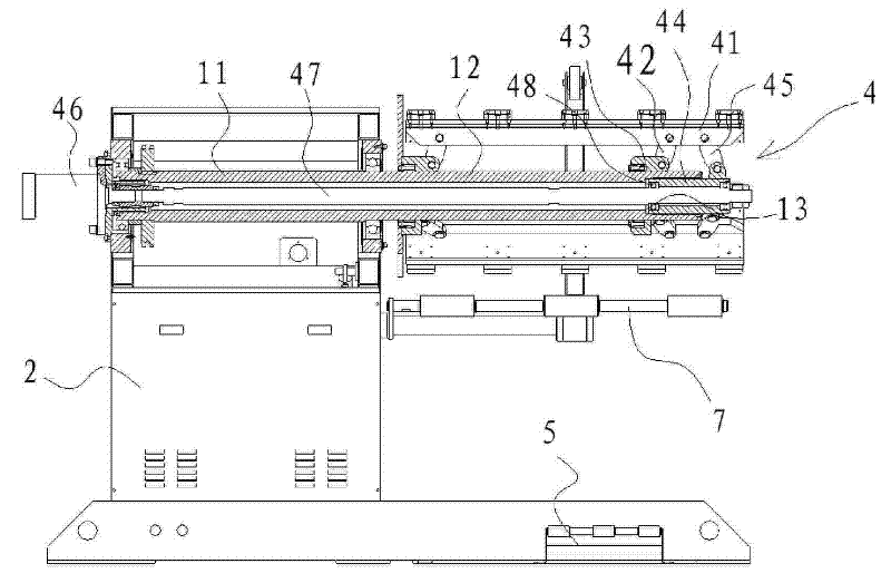 Steel coil feeding and speed controlling device of full-automatic uncoiler