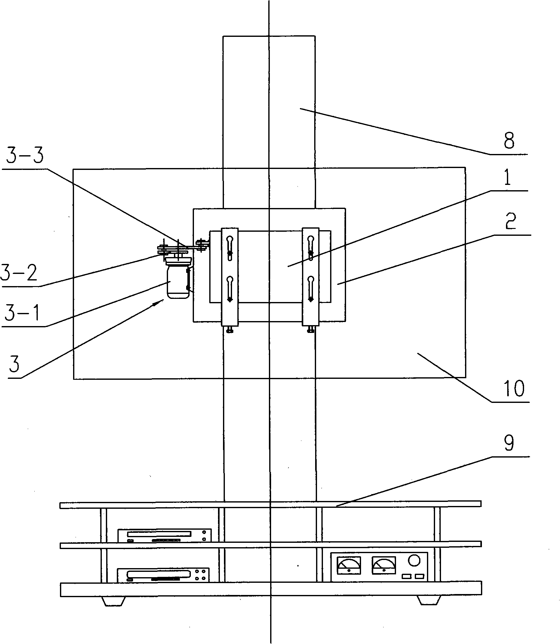 TV set rack