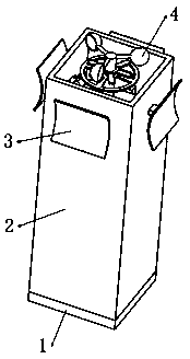 Anemometer based on rack pull-down