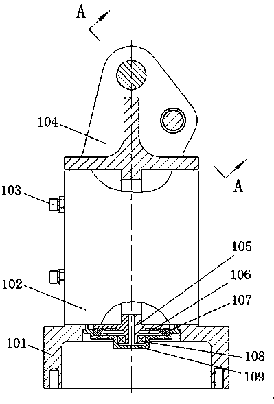 Seven-degree-of-freedom force feedback hydraulic driving mechanical arm