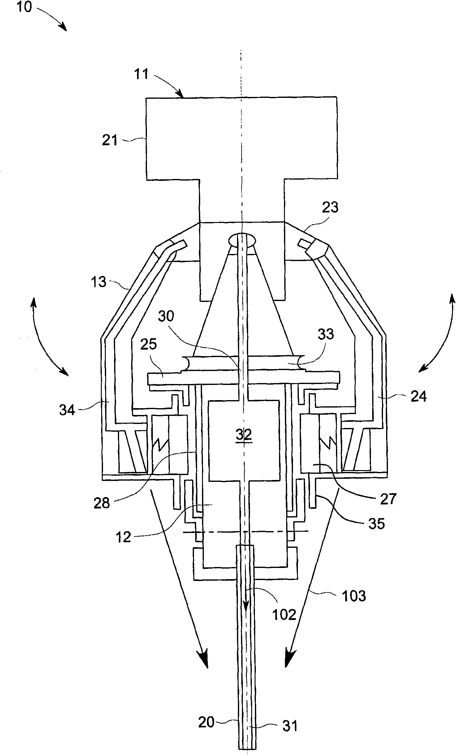 Cutter joint assembly and processing system