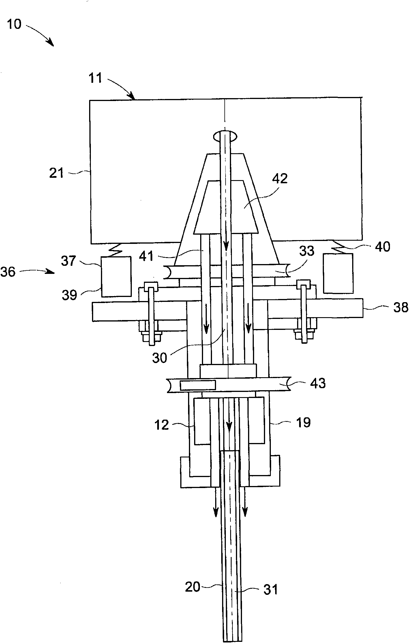 Cutter joint assembly and processing system