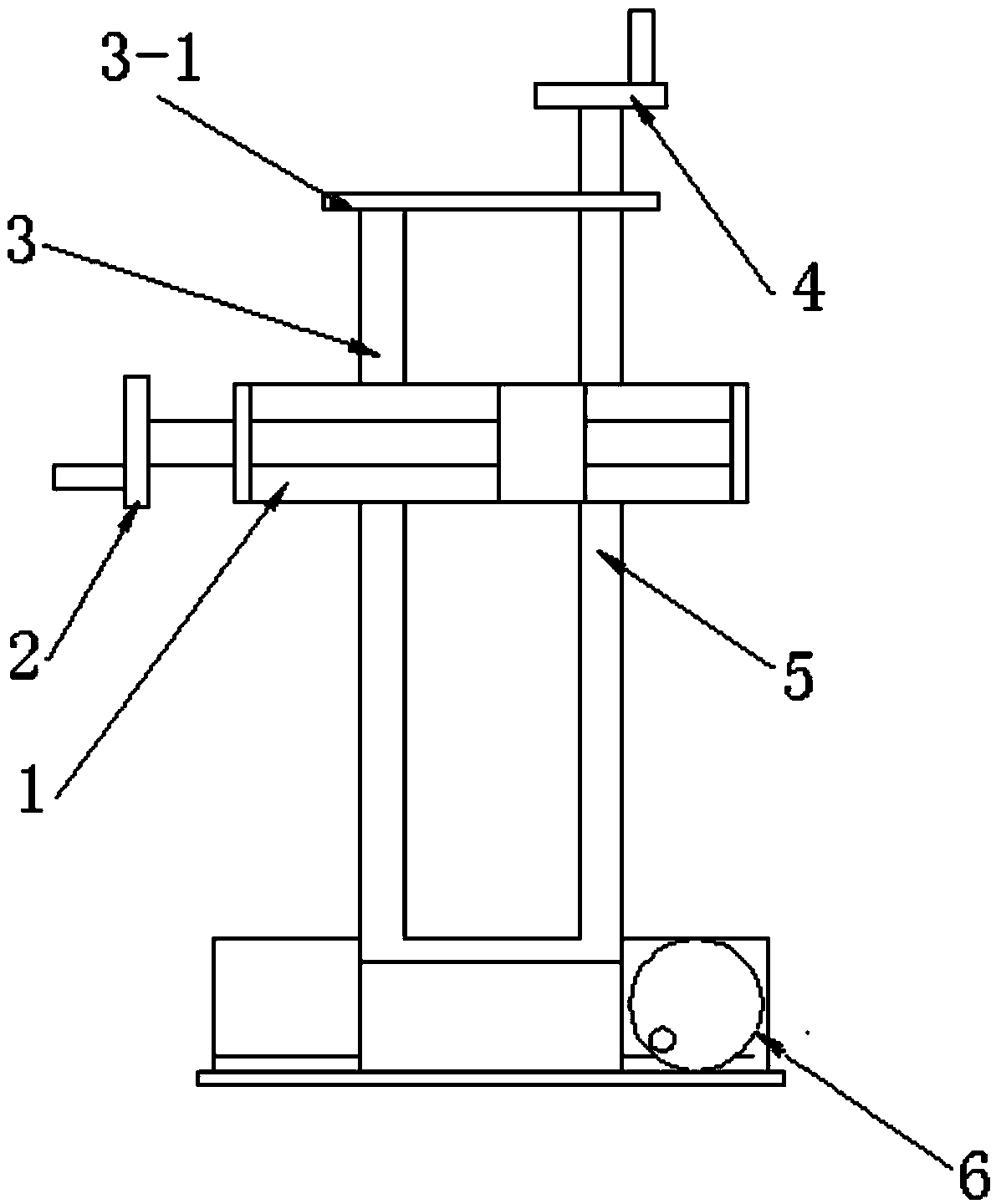 Camera adjustment platform for automatic motormeter vision detection device