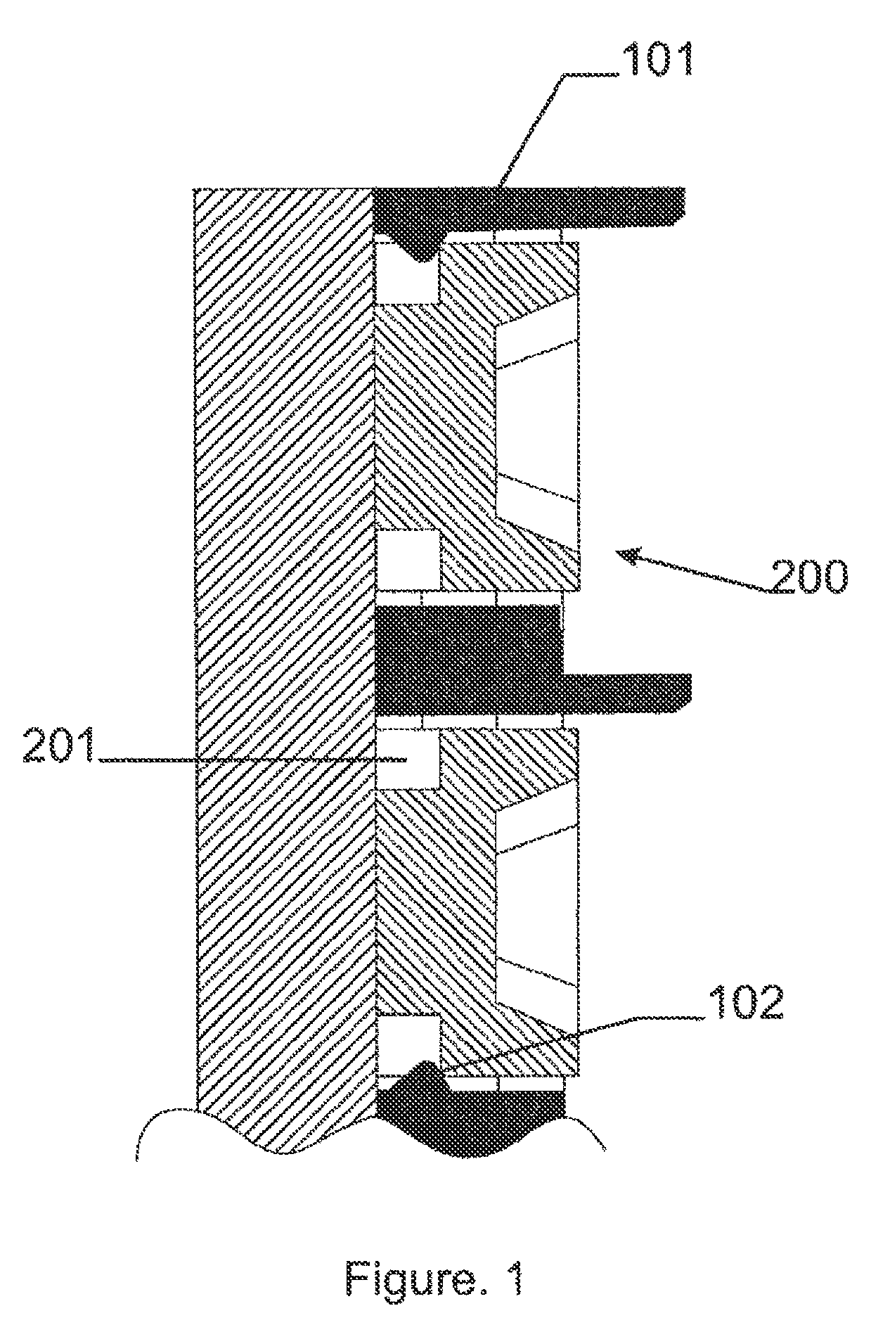 Method and device for shading in a display system