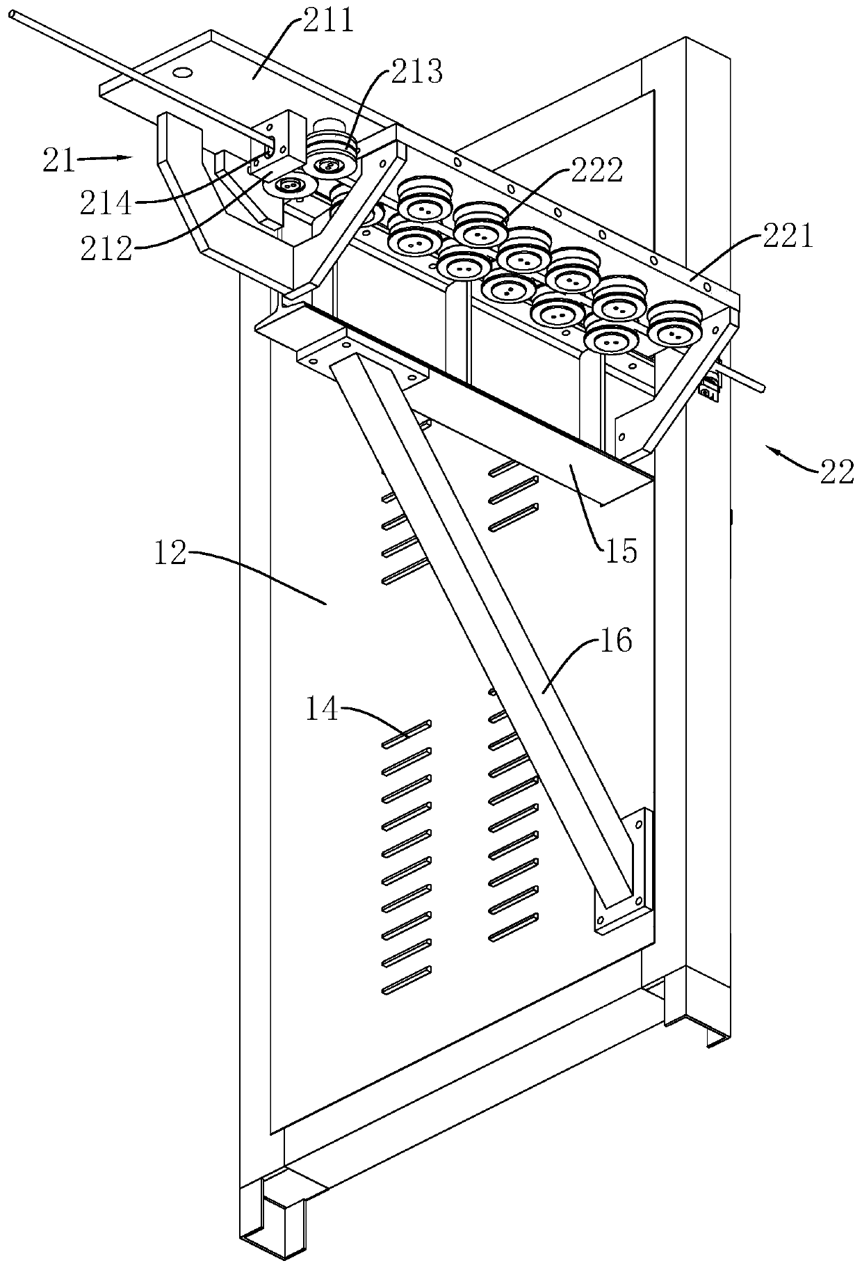 Full-electric rebar straightening and bending integrated machine