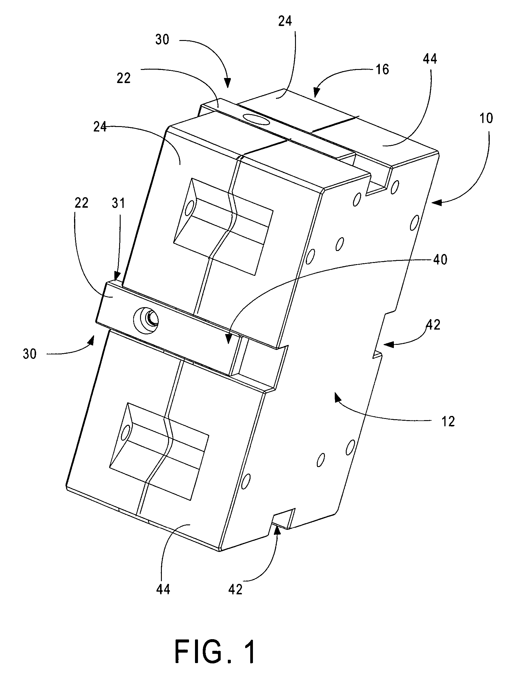 Injection mold insert block alignment system