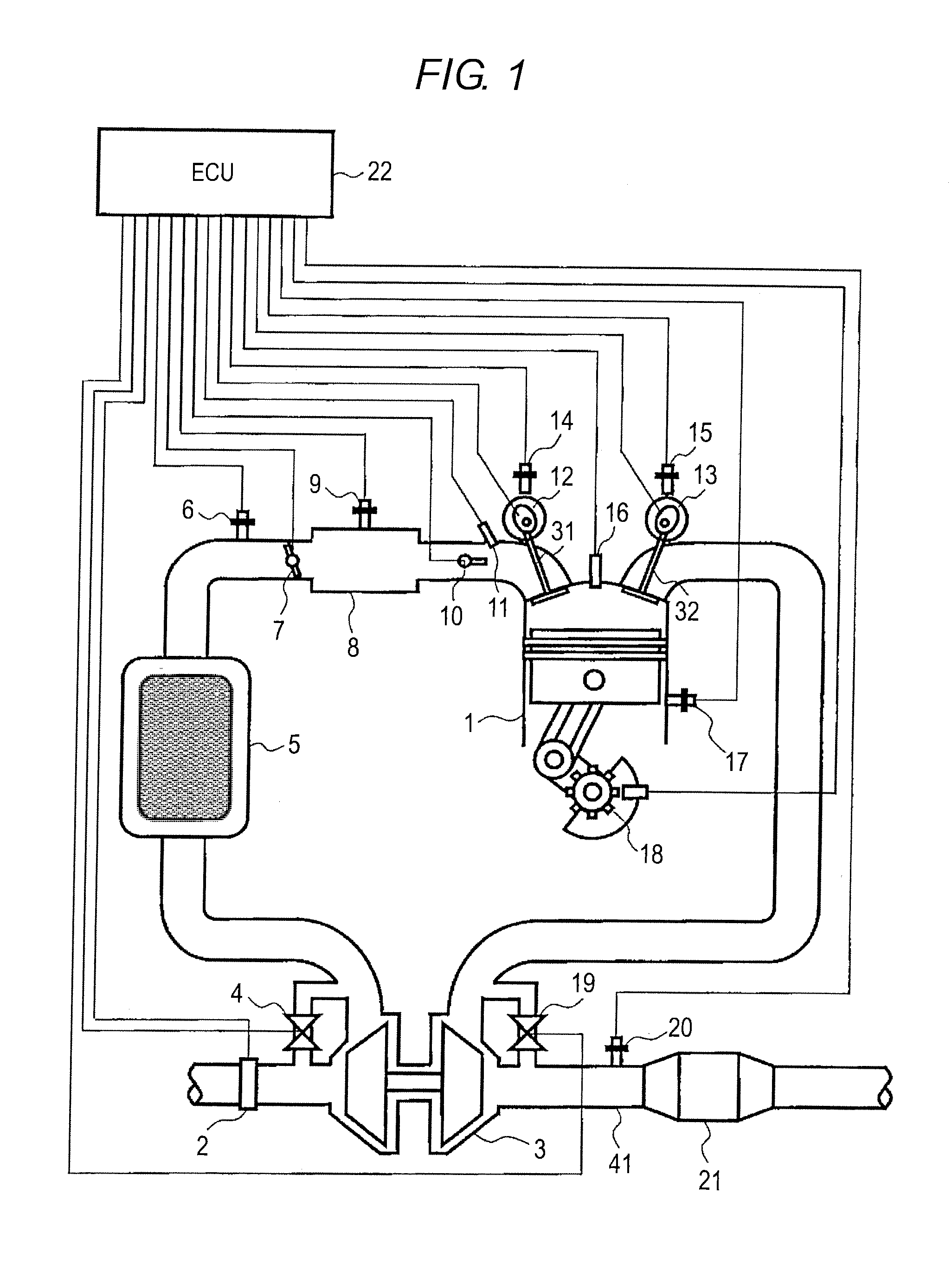 Control device of internal combustion engine