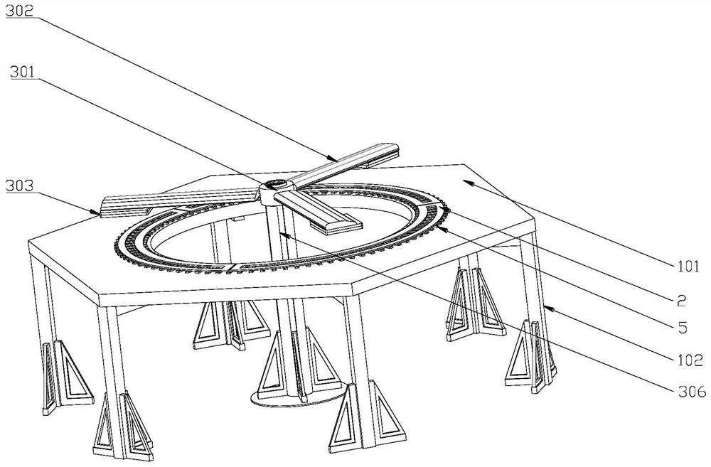 Open type high-speed dynamic wireless power supply system comprehensive experiment platform