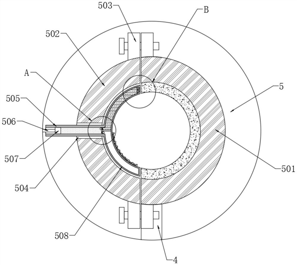 Coiling locking device for cable on tower