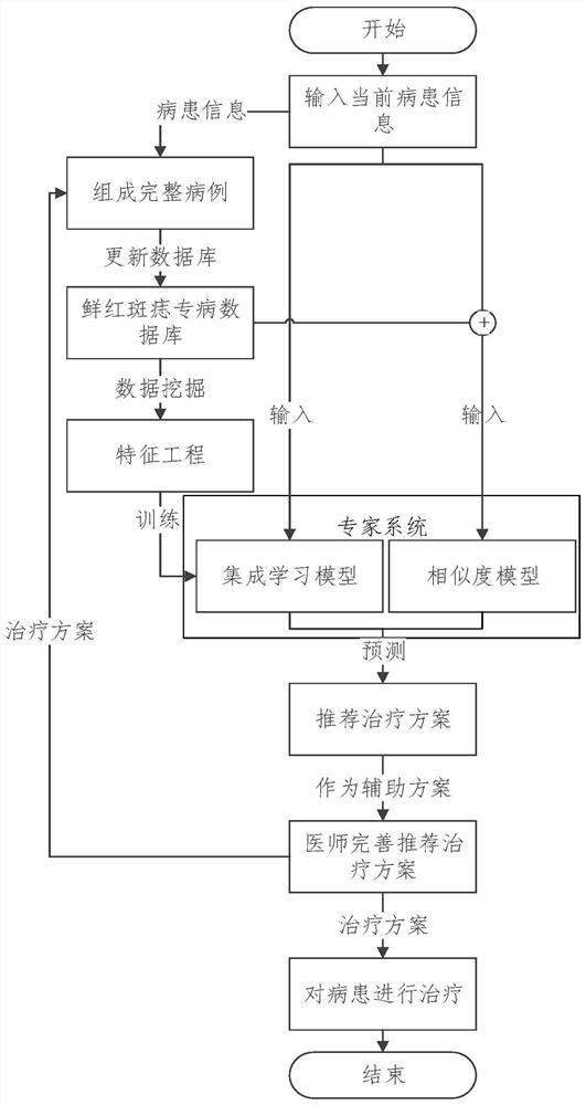 Port wine stain treatment method and system based on blood vessel-targeted photodynamic therapy