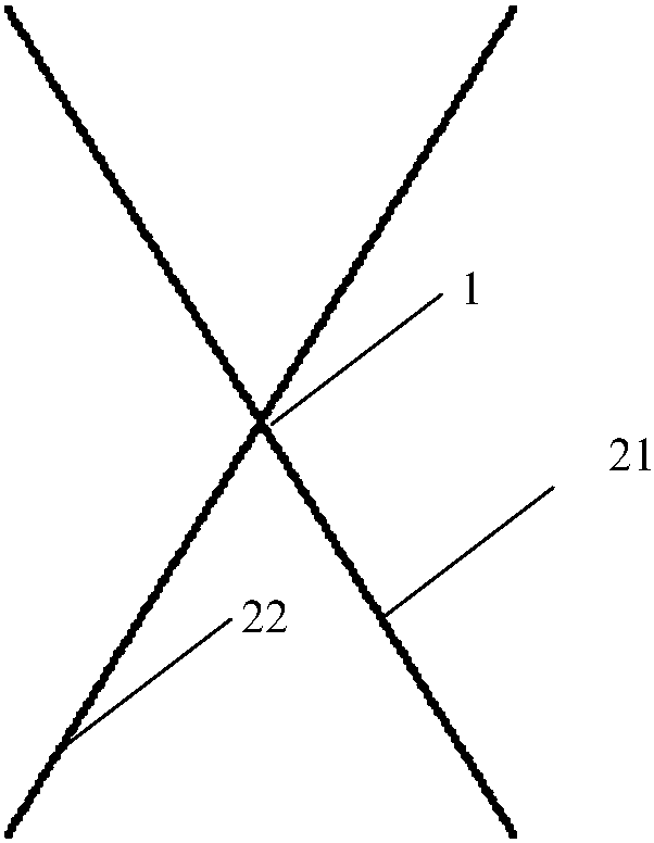 An under-supported folding truss bridge structure