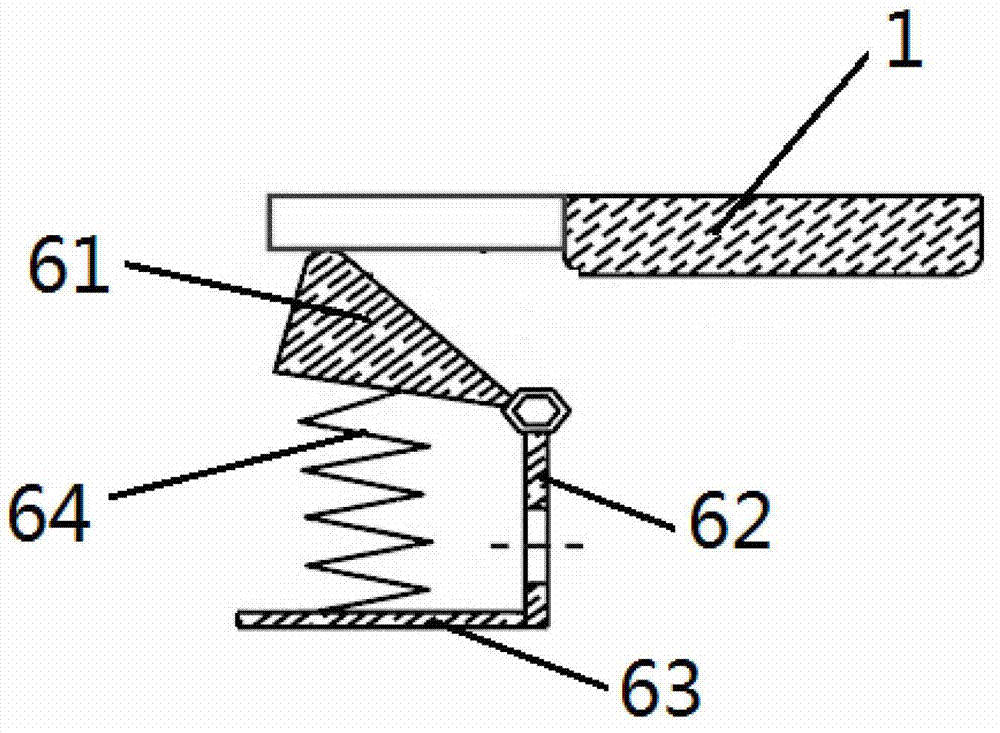 Flexible sealing structure of rotary air pre-heater