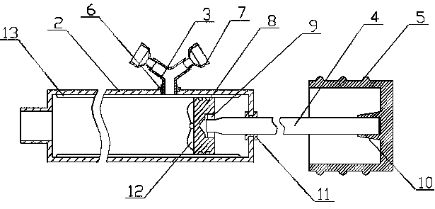 Hydraulic cylinder inner wall cleaner