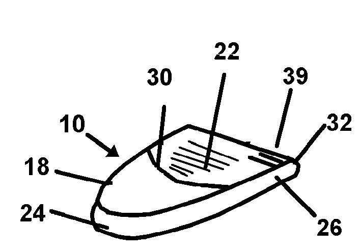 Barrier for Open Heeled Footwear