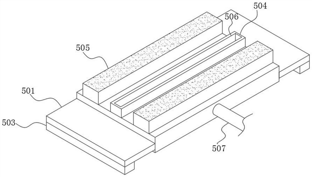 Gluing device with uniform smearing mechanism for battle boot processing