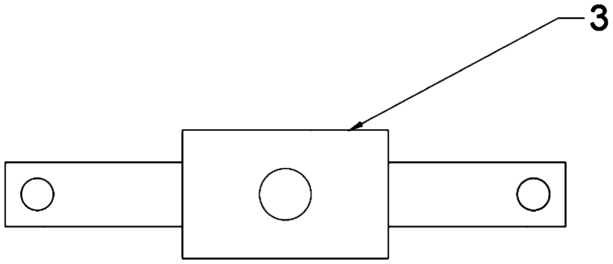 Electromagnetic active control device for transverse vibration of shaft system