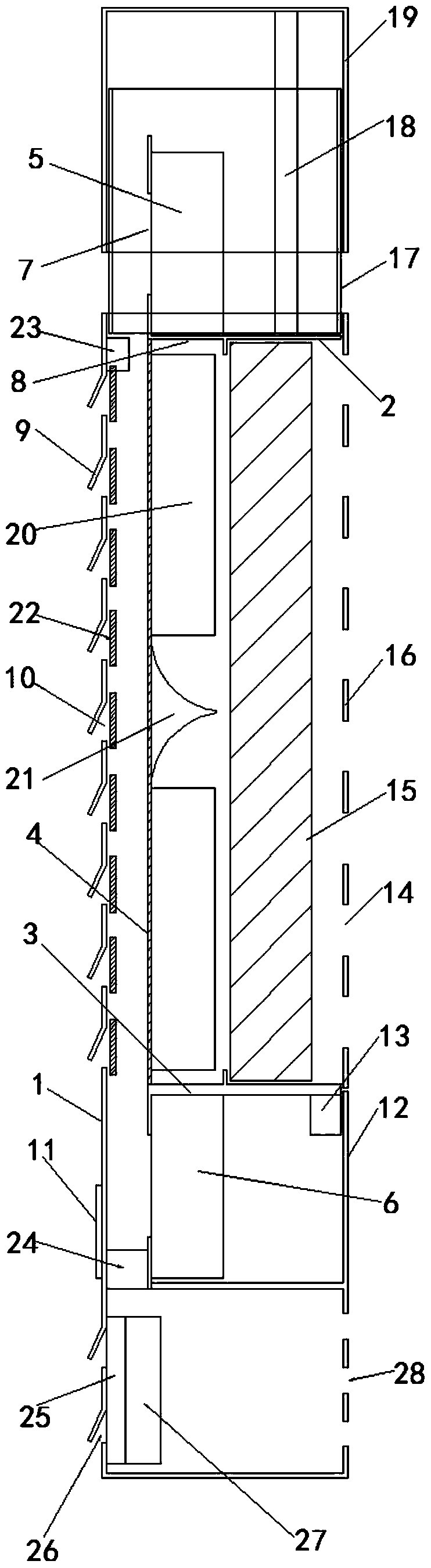 Window-mounted fresh air purifier based on internal circulation mode