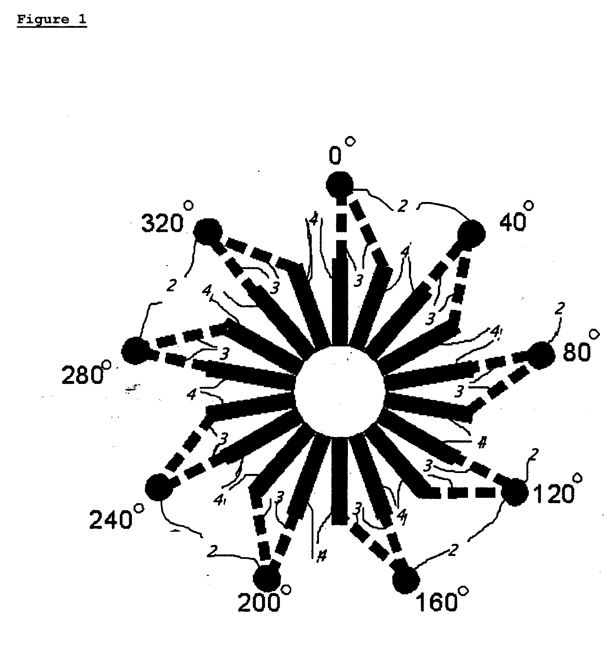 Mesh connected electrical rotating machine with span changing