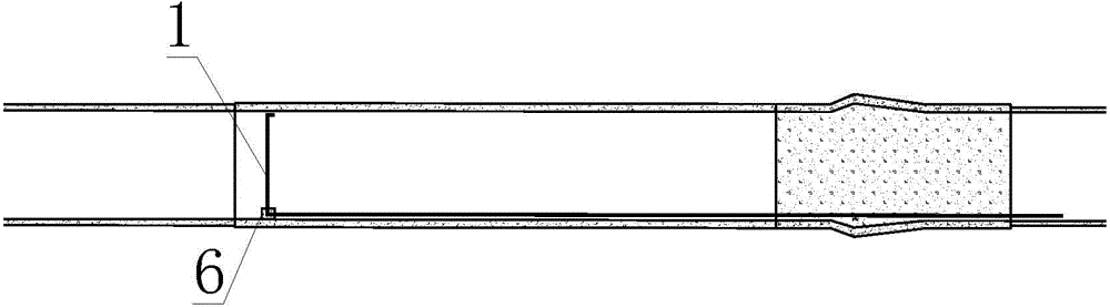 Diversion tunnel plug head exhaust structure and exhaust method thereof