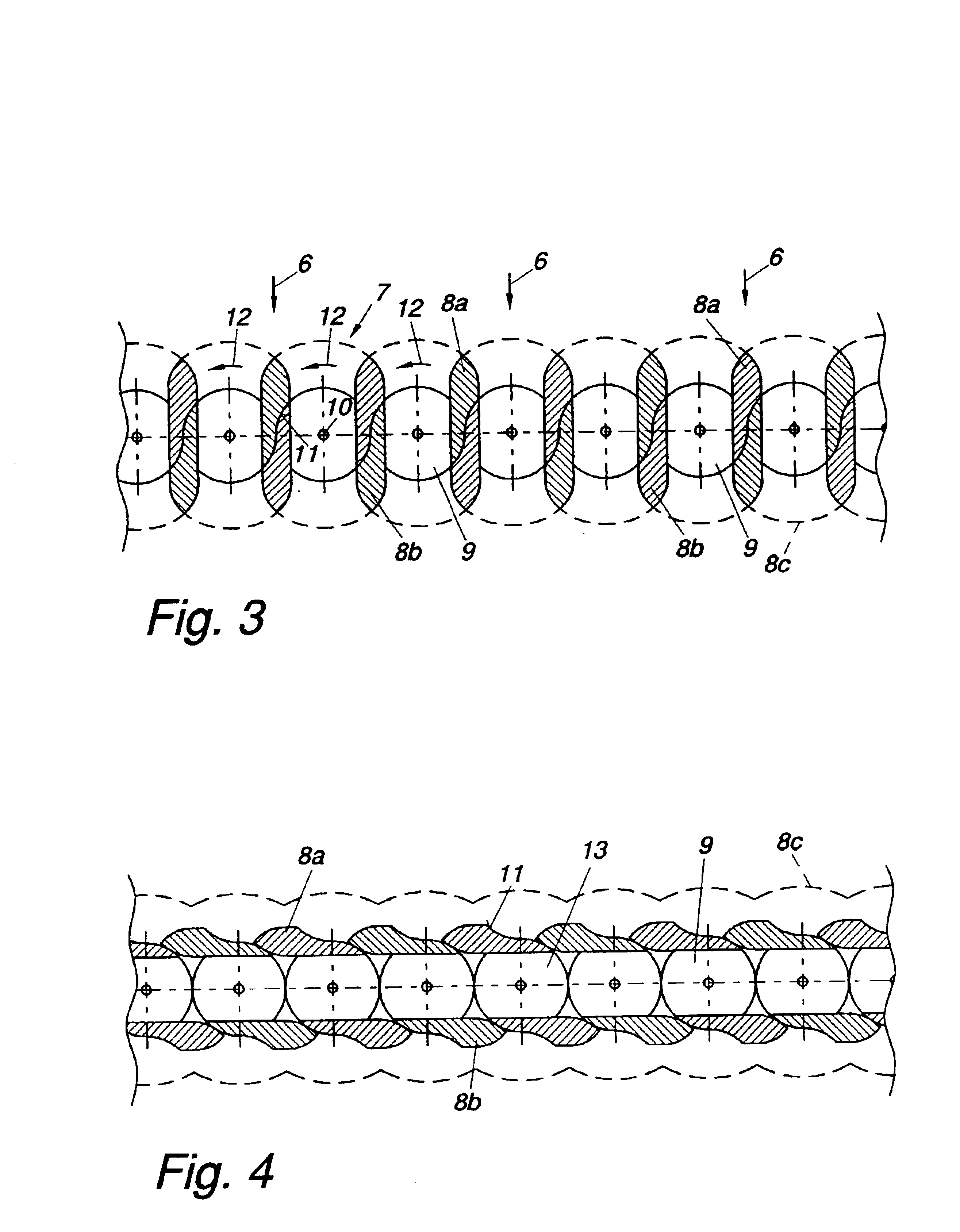 Shutter for closing openings with pivotal shutter elements