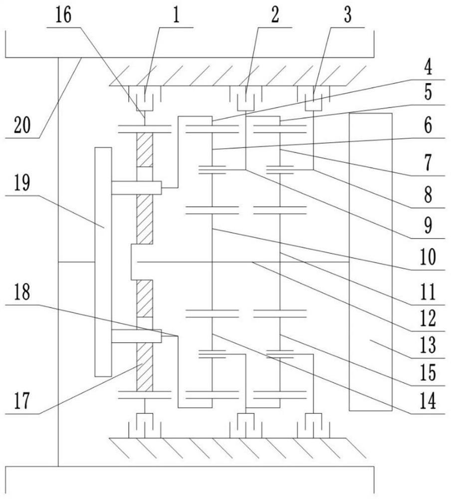 Three-gear hub driving device and using method thereof