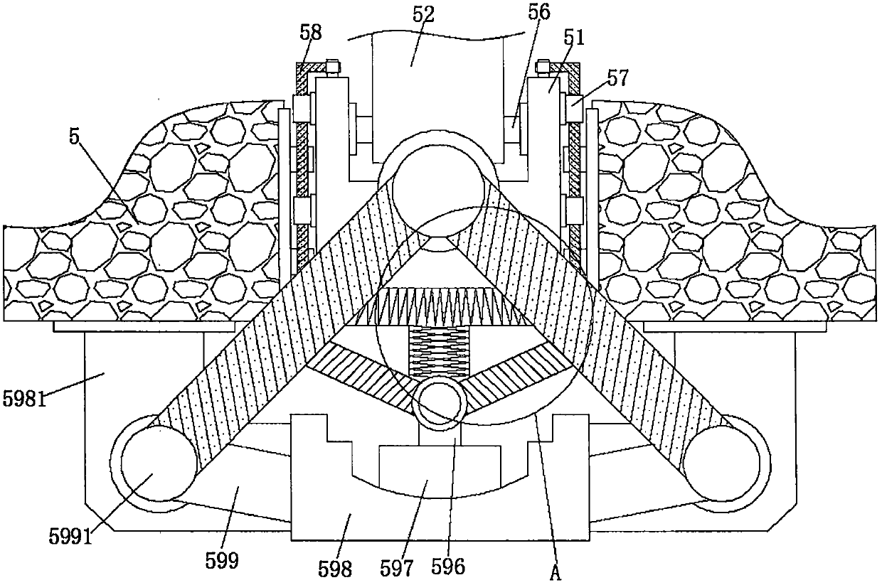 A crawler slag removal machine for mine development