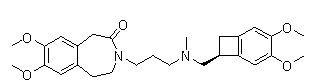 Novel preparation method for ivabradine