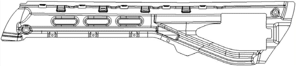 Die profile local springback compensation method based on elliptical surface mapping drive