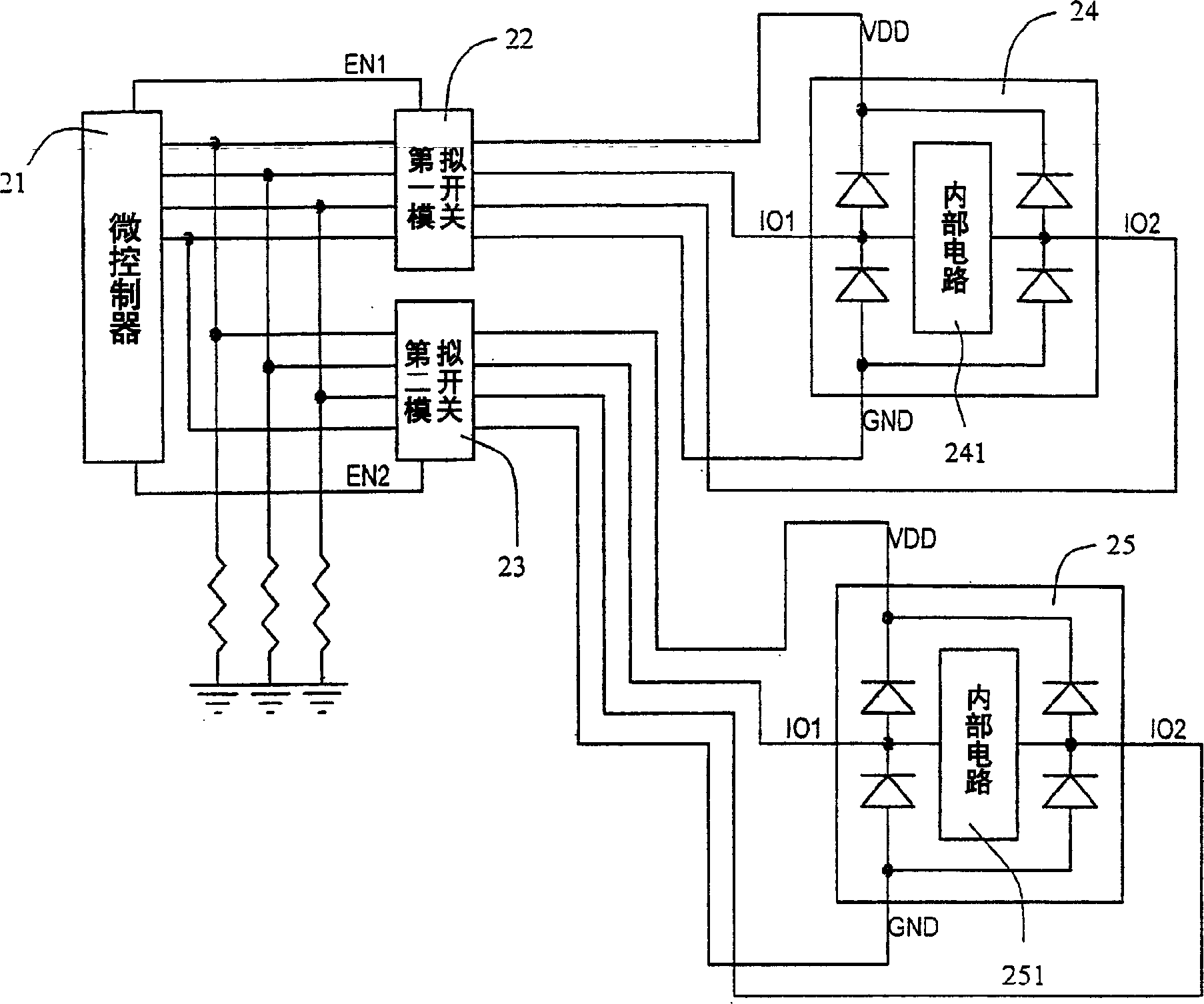 Detecting method for integrated circuit