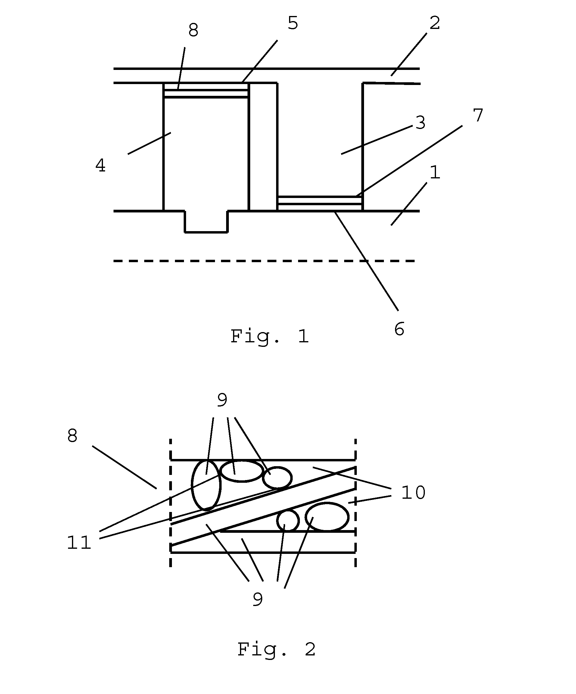 Run-in coating based on metal fibers