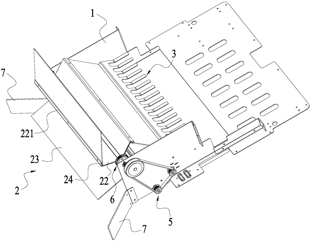 Badminton collecting device