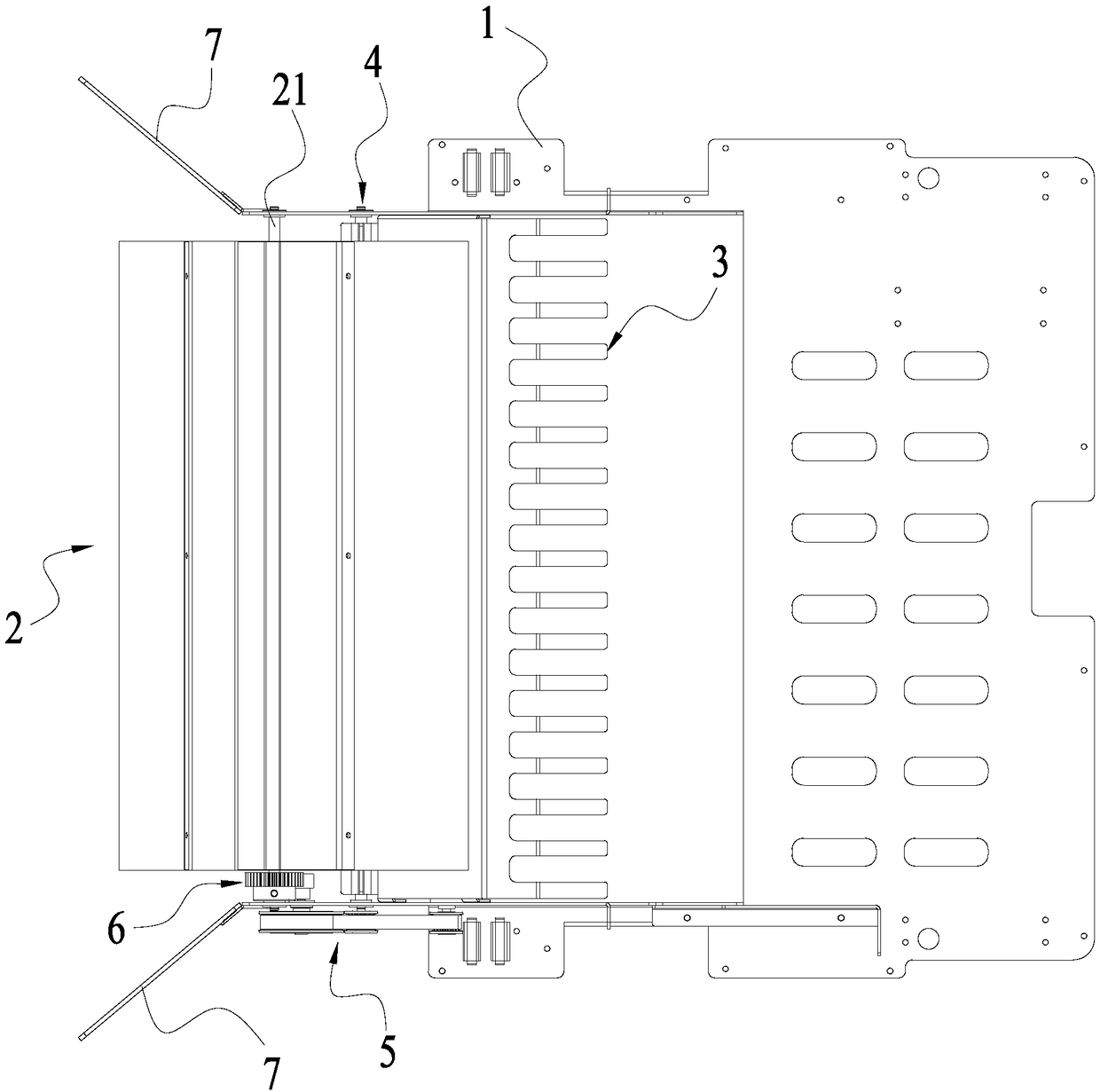 Badminton collecting device