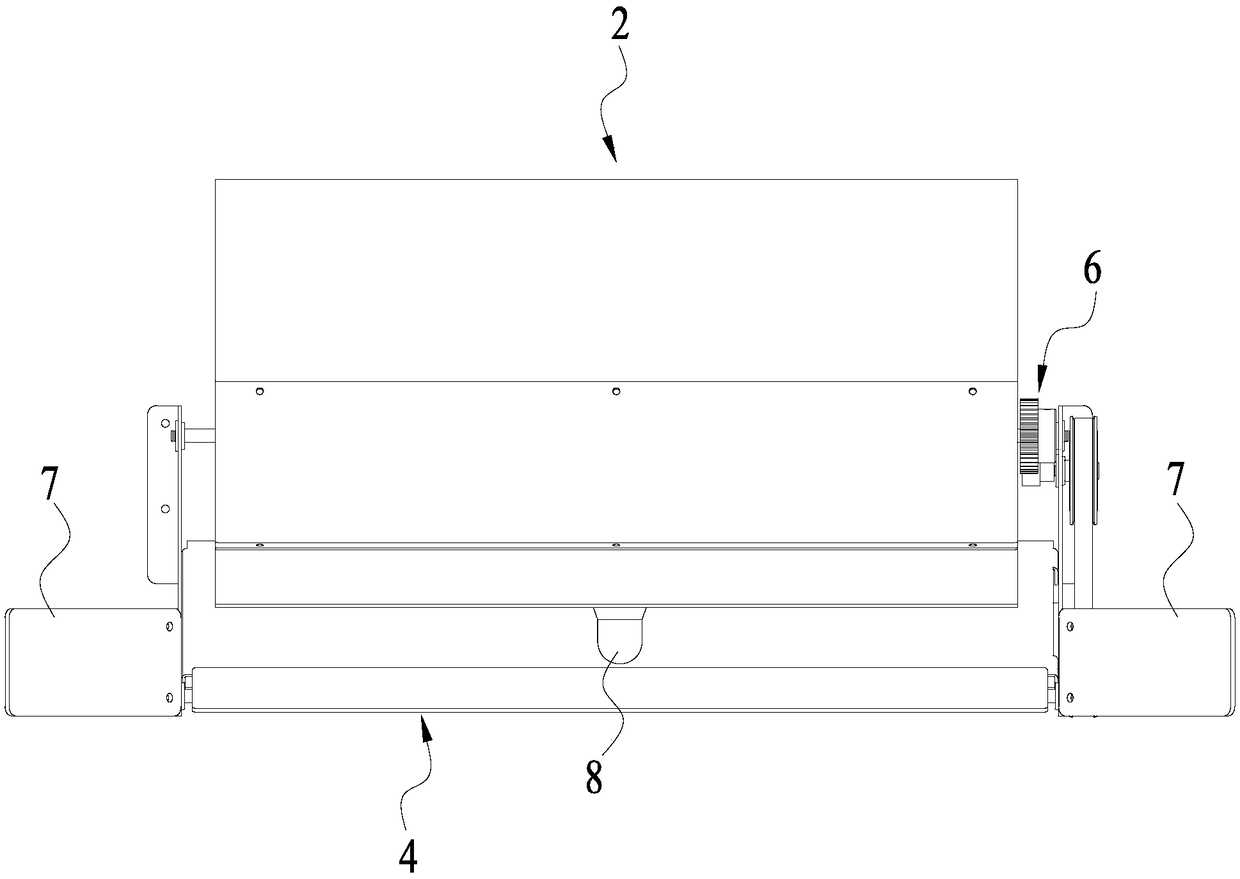 Badminton collecting device